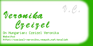 veronika czeizel business card